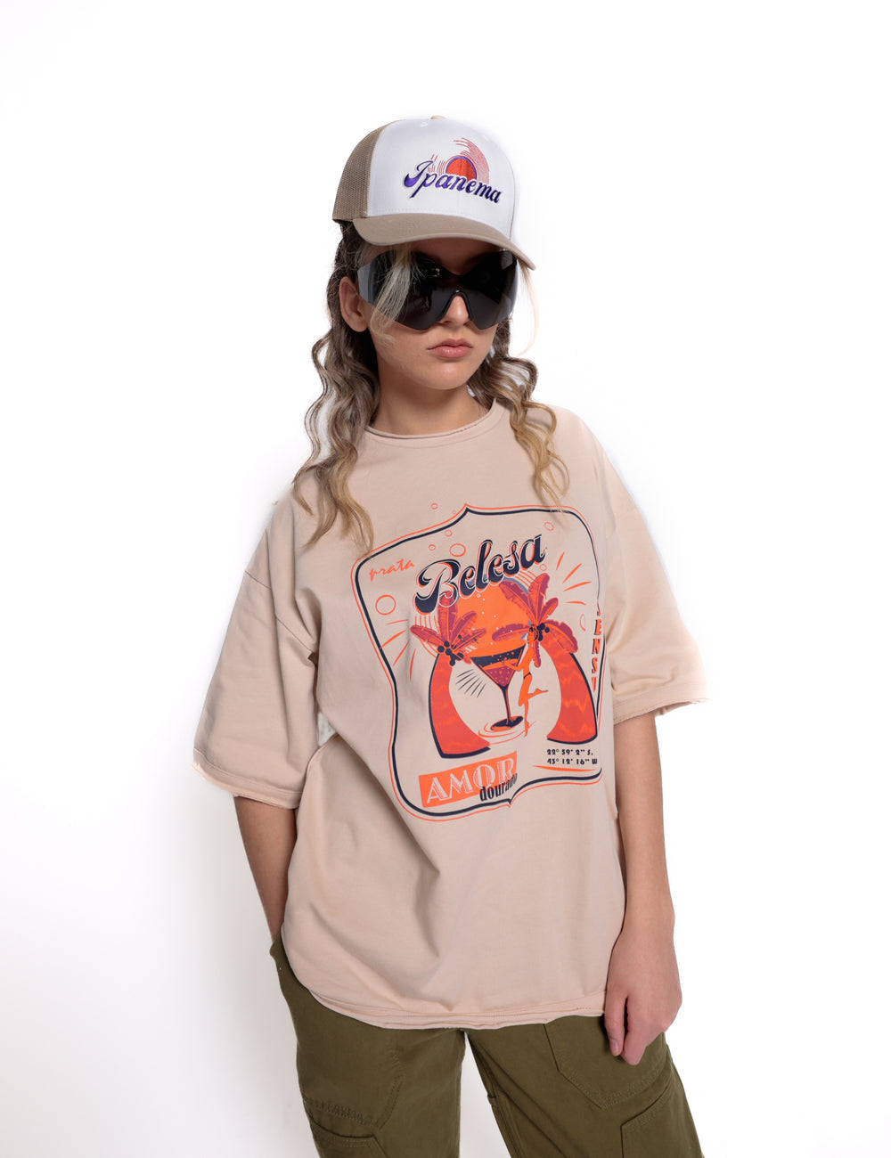 BELESA T-SHIRT BEIGE